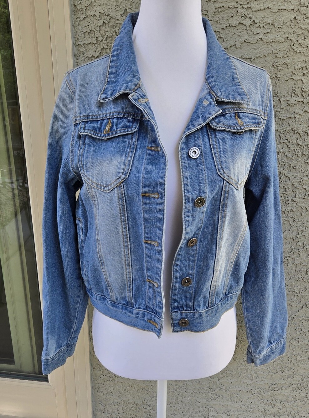 The Style Between Us Classic Blue Denim Jacket - Women